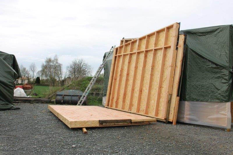 Extension ossature bois en Vienne (86)